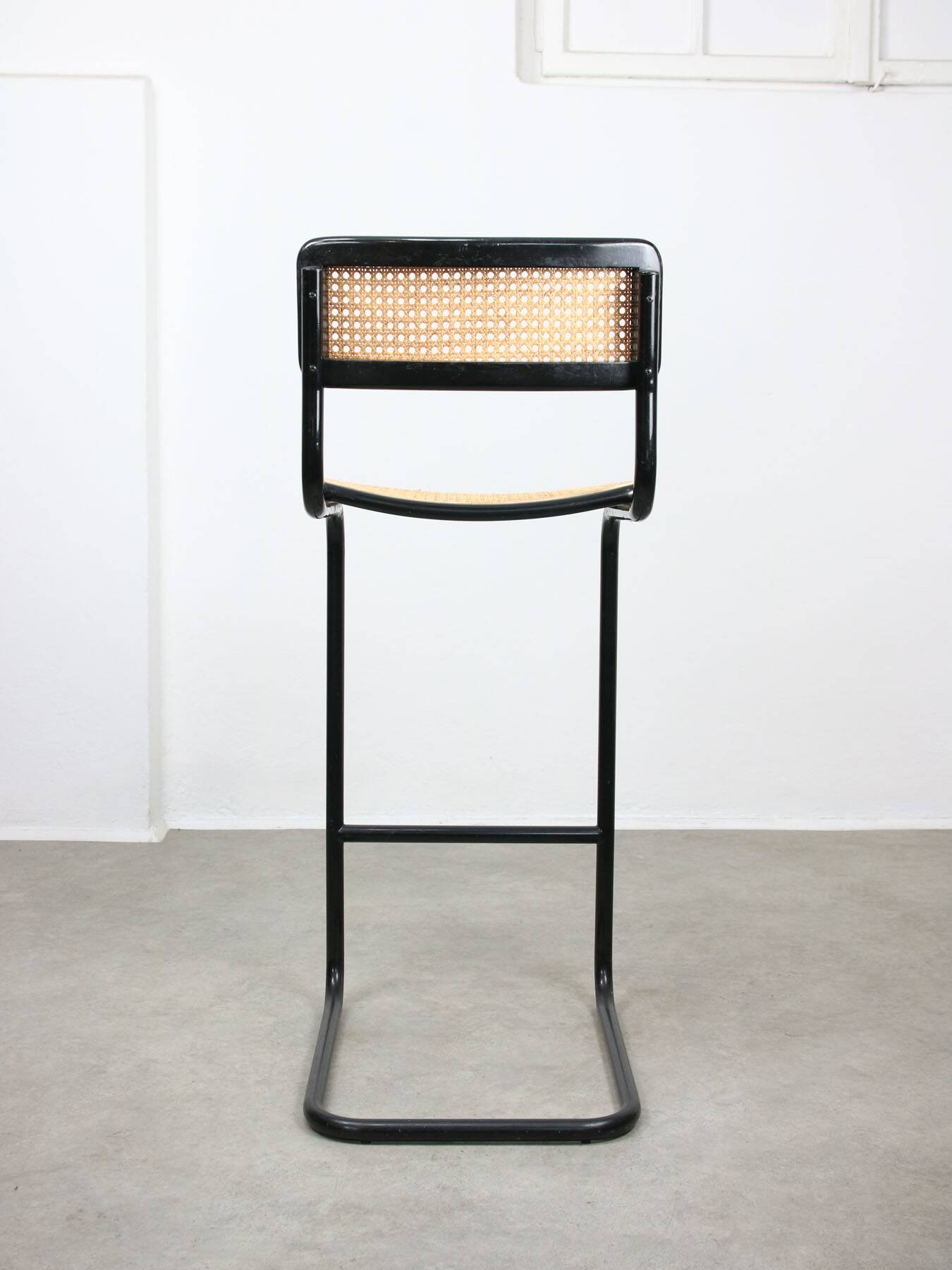 Pair of vintage Cesca Bar Chairs by Marcel Breuer