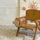 Chaise bébé aux pieds compas