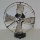 Old metal fan for decoration 30's years