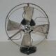 Old metal fan for decoration 30's years