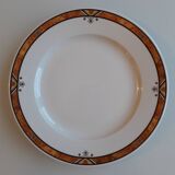 Set of 4 porcelain plates from Sarreguemines - pyroblan - cordoba model