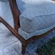 Pair of large Bergère armchairs in Louis XVI style