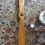 Old wooden propeller