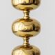 Pair of Swedish Mid-Century Brass Bobbin Table Lamps by Aneta, circa 1960