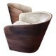 Fauteuils pivotants design