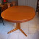 Table expandable 60s massive teak