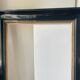 Antique Wooden Frame Black & Gold  62 cm x 49 cm