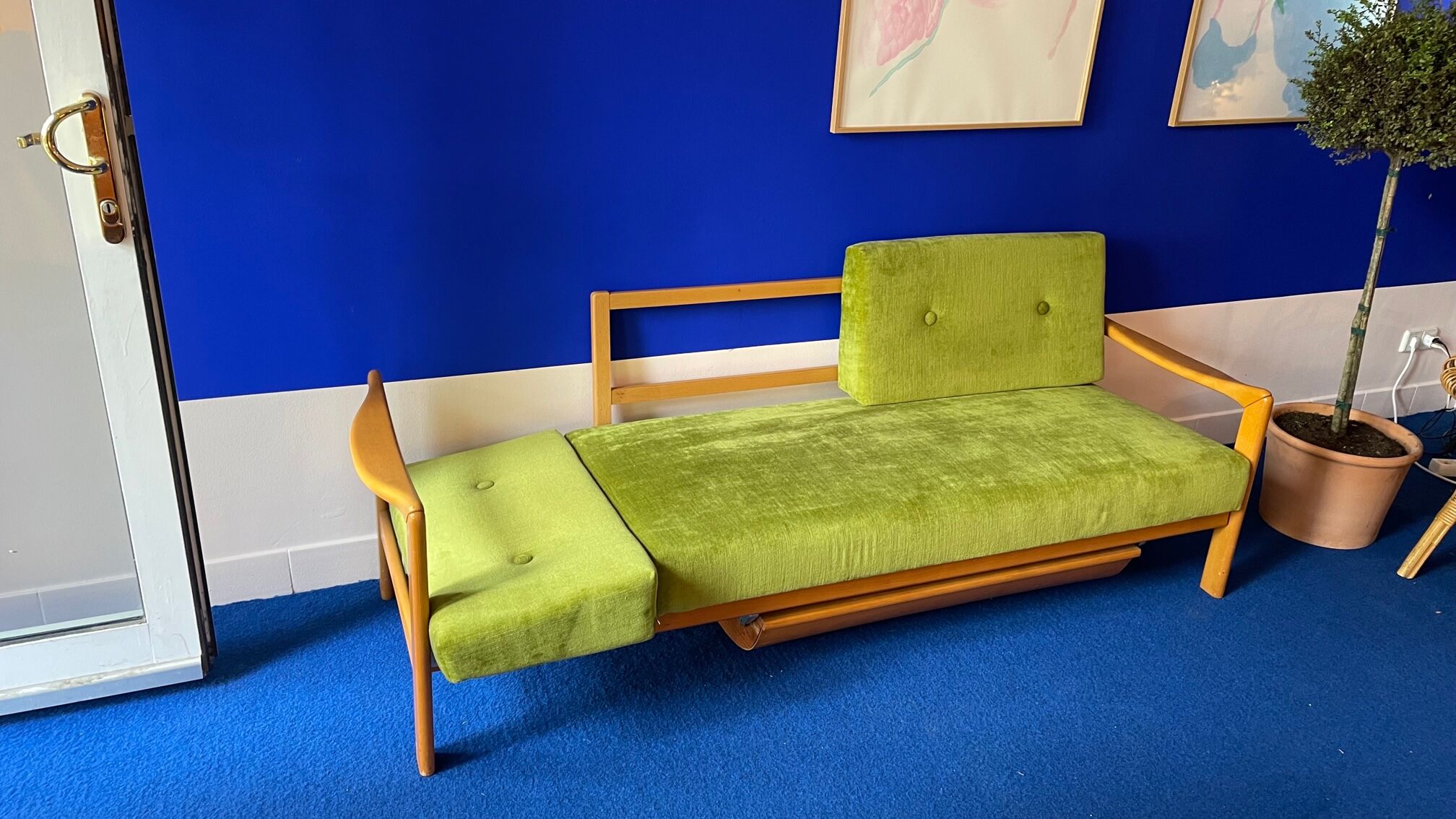 Daybed deux places avec coffre de rangement