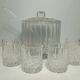 Crystal punch or cocktail service by Anna Hütte from the 1970s.