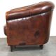 Charming, classy, and comfortable sheepskin leather club armchair