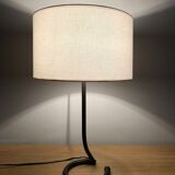 Wrought iron lamp from the 1950s