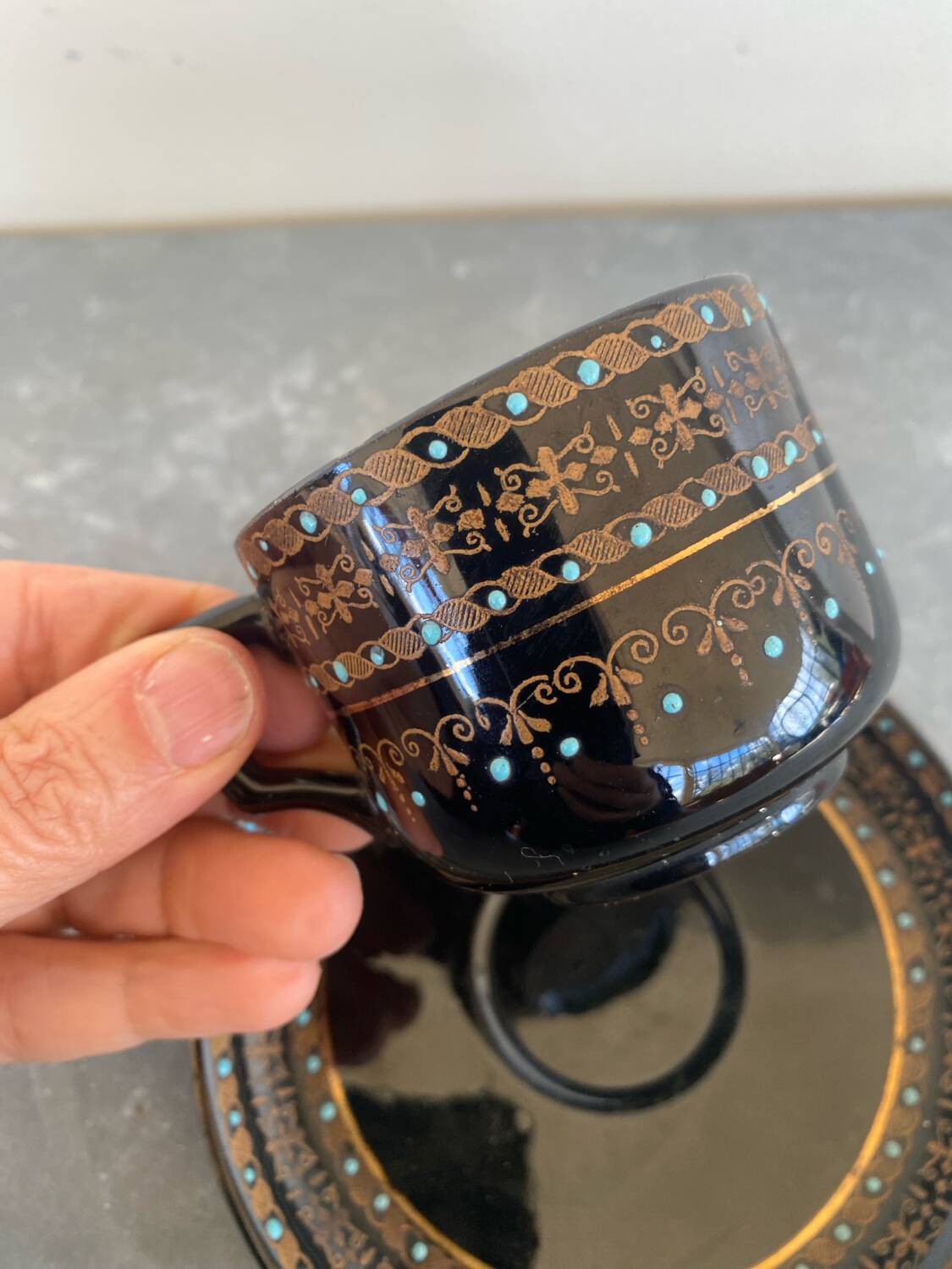 Victoria Gibson Cup and Saucer