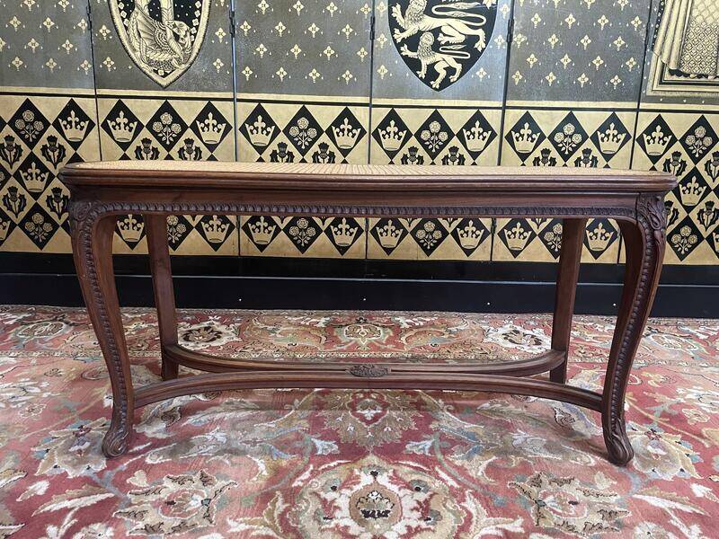 Bench - Louis XV cane piano bench