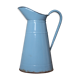 Cruche en métal émaillée