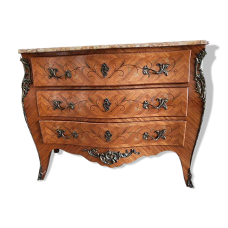 Louis XV style chest of drawers