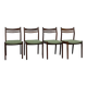 4 Italian chairs Gessef Consorzio Sedie Friuli