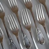 10 Frionnet François silver-plated table forks