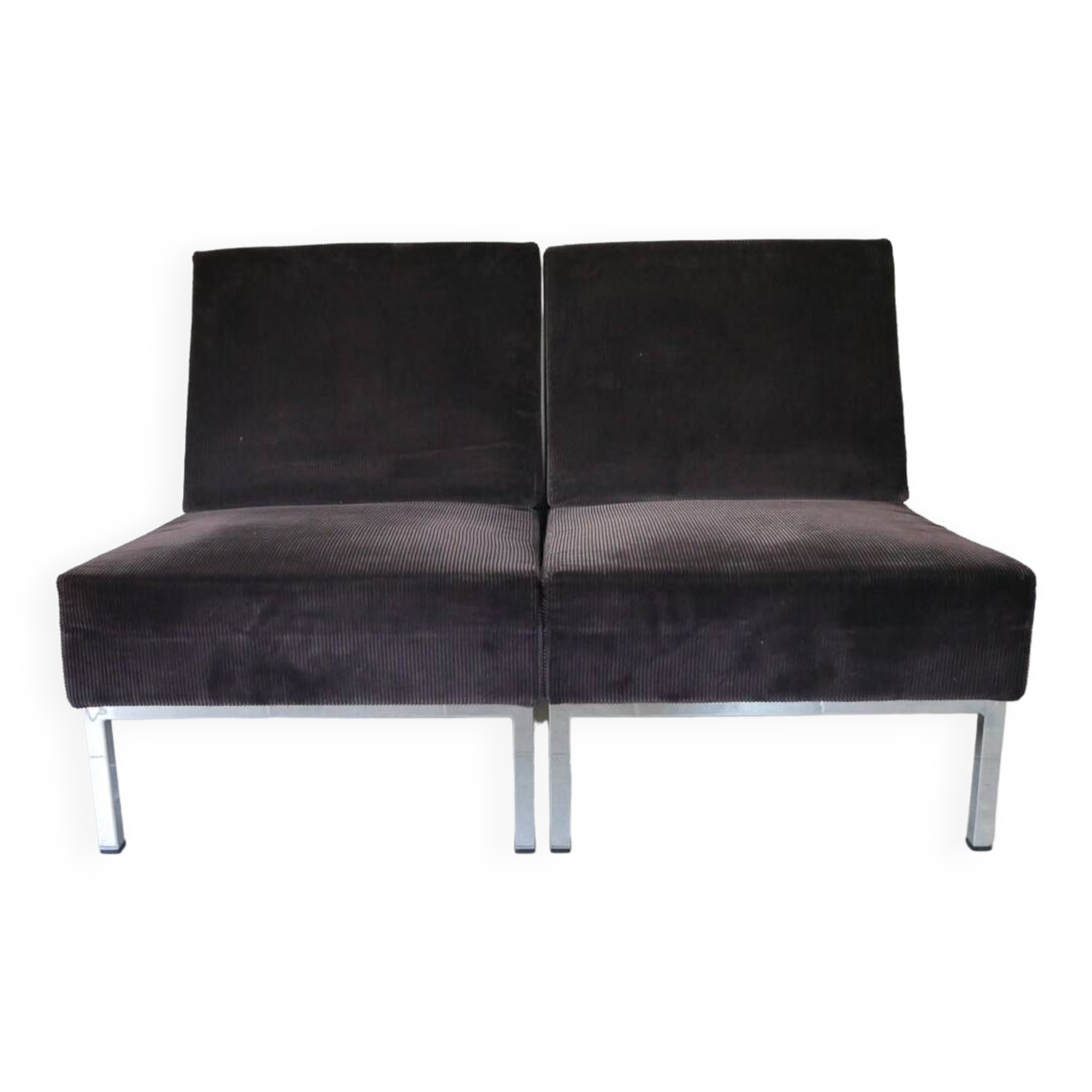 Set of modernist modular armchairs