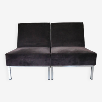 Set of modernist modular armchairs