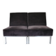 Lot de 2 chauffeuses modulables modernistes
