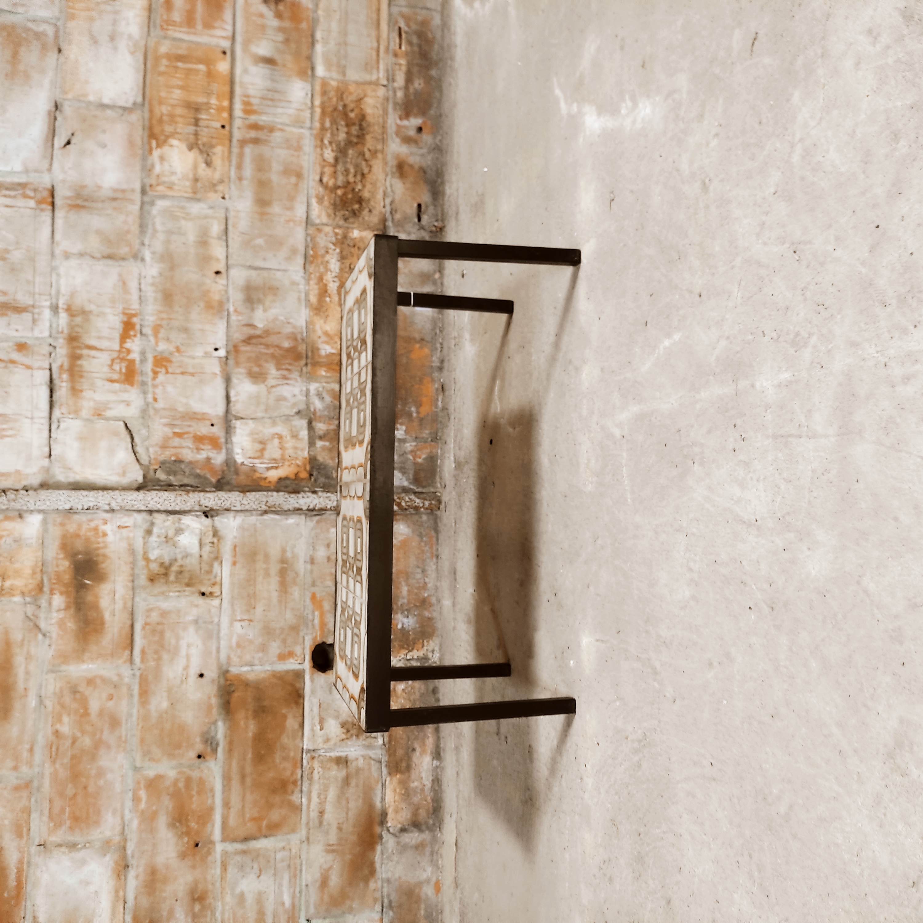 Vintage ceramic coffee table