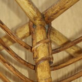 Rattan magazine holders