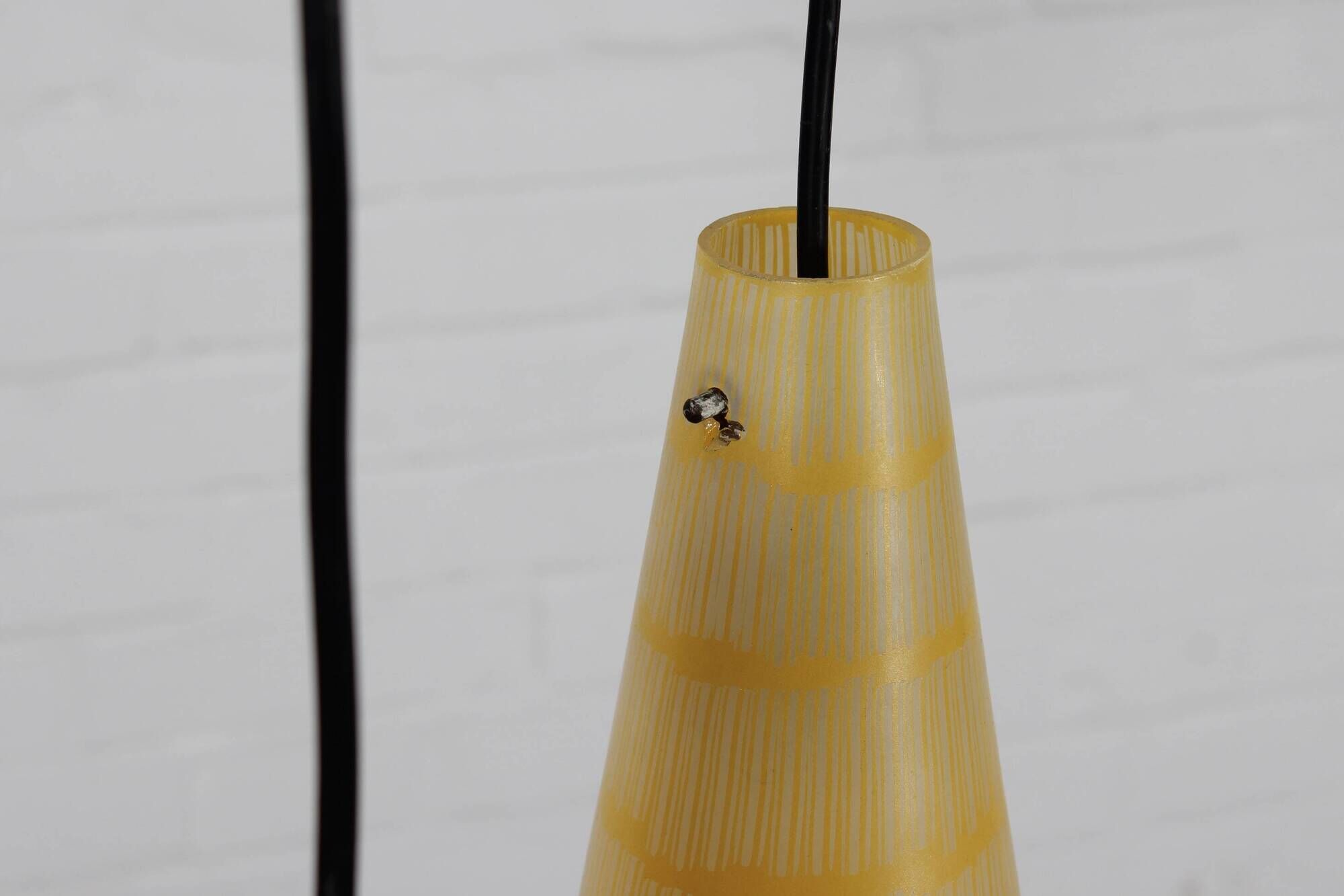 Coloured vintage ceiling lamp pendant lamp 60s 70s MCM