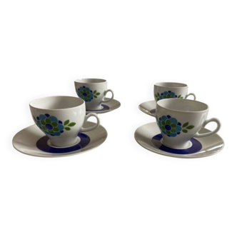 Lot de tasse à café seventies