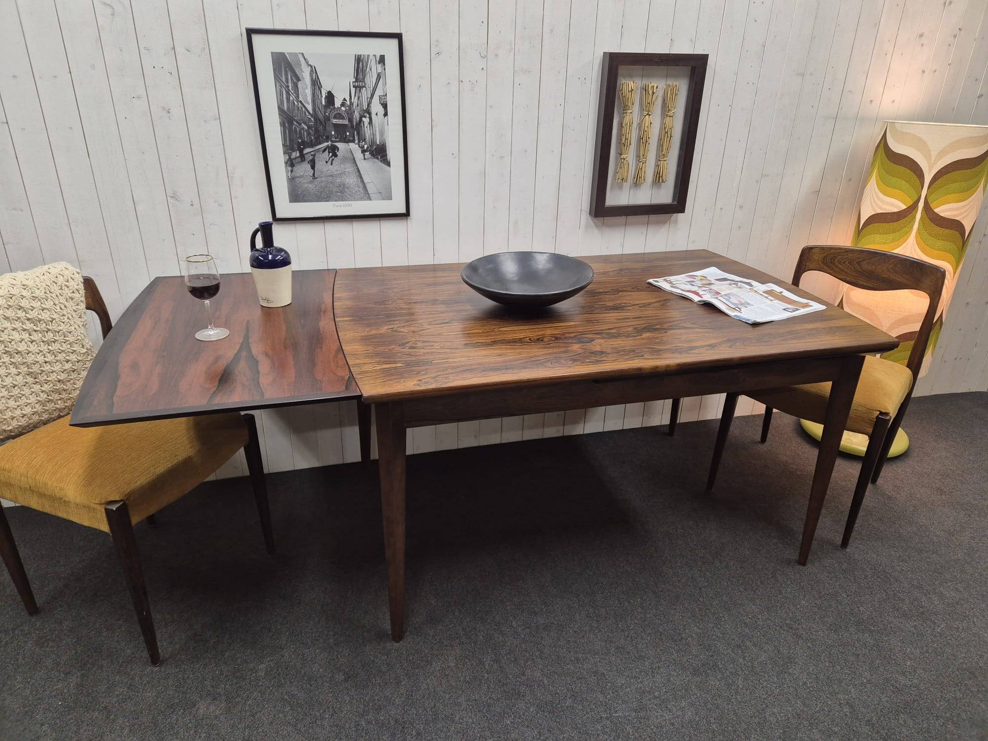 Vintage rosewood table