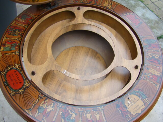 Vintage Mappemonde bar furniture 70