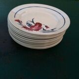 Lunéville desert plates