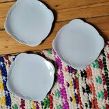 Set of 3 MDL Hamage dessert plates