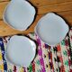 Lot de 3 assiettes à dessert MDL Hamage
