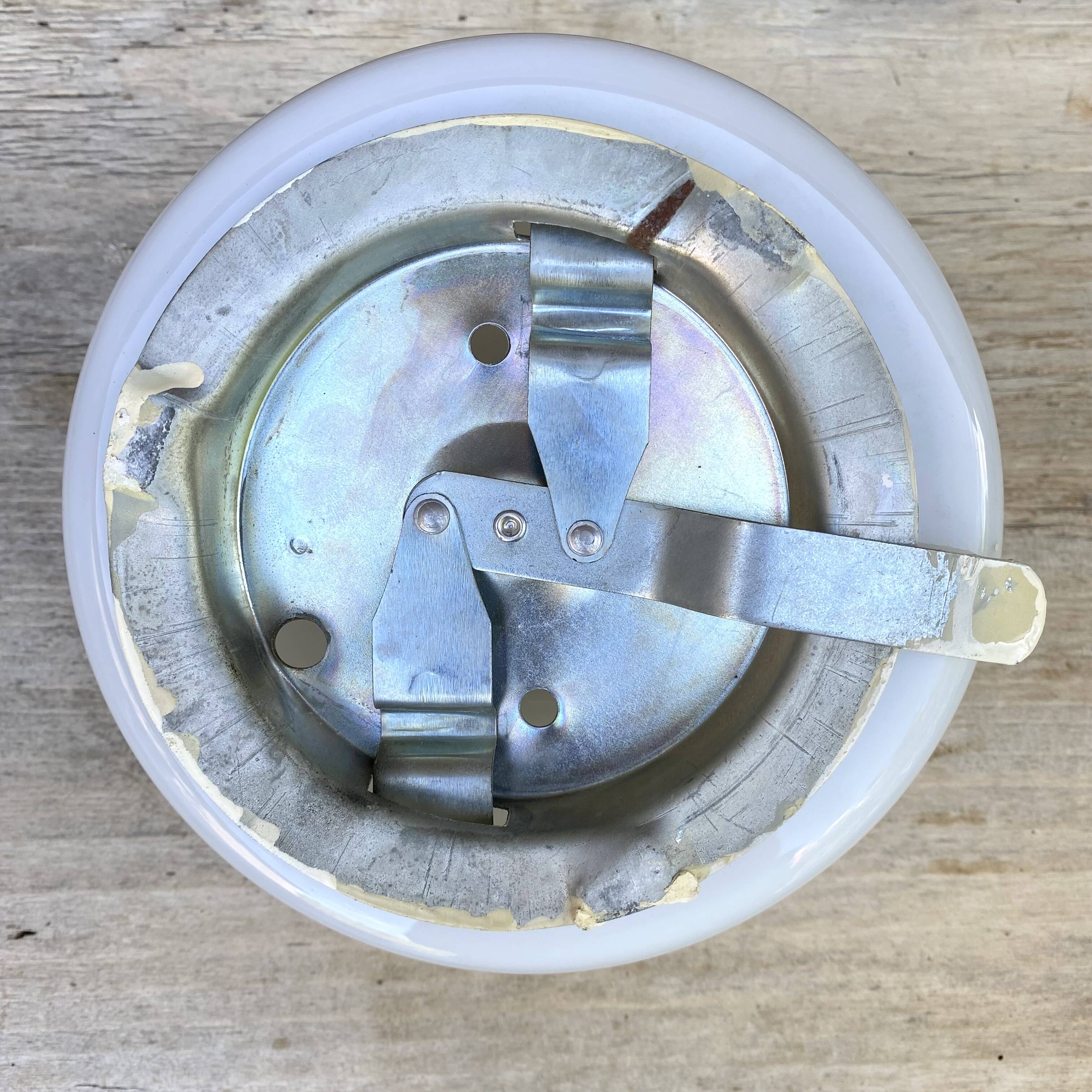 Mini ceiling light in opaline 15 cm