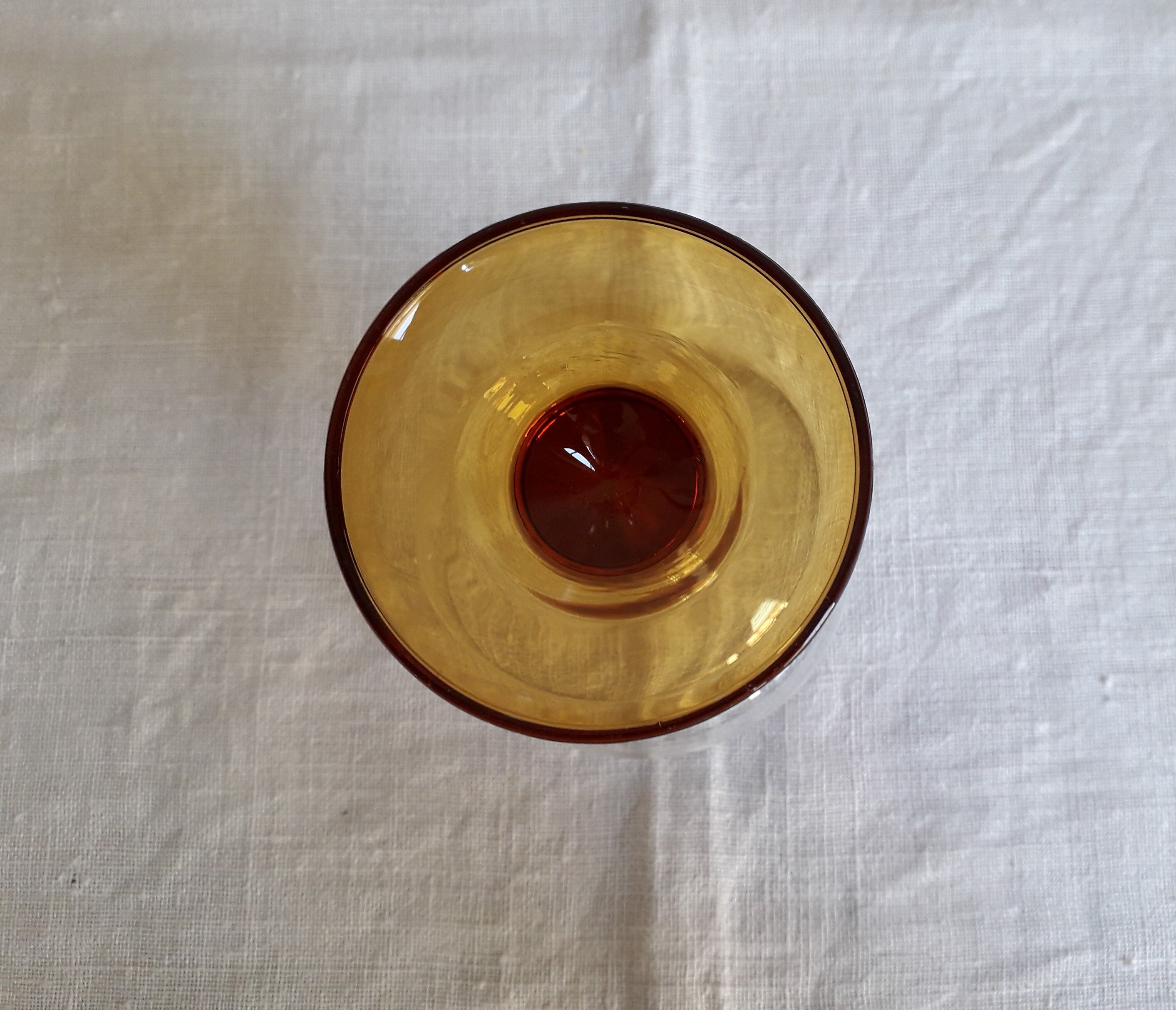 Set of 6 vintage walking glasses