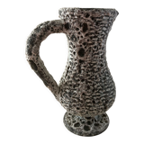Ceramic pitcher fat lava