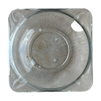 Small square ashtray Duralex Saint Gobain France
