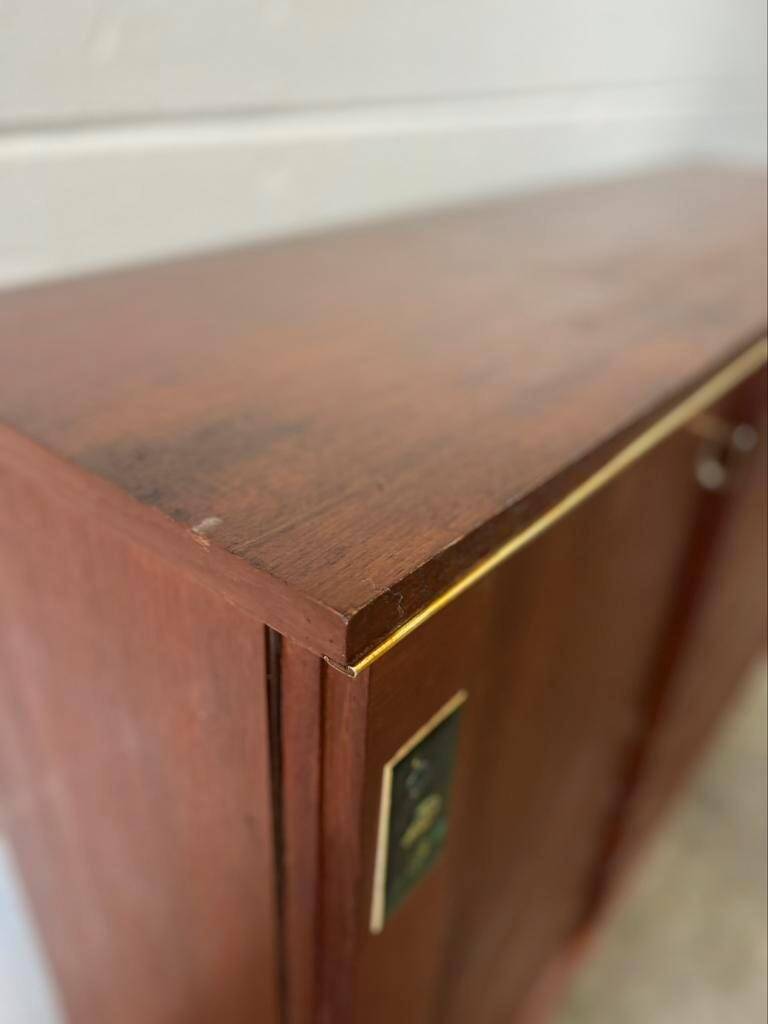 Vintage wooden bar cabinet / cabinet