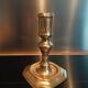 18th century bronze candle holder