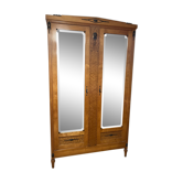 Armoire glace avec ornement égyptien 2 portes