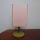 Lampe à poser, en métal et pvc, années 40/50