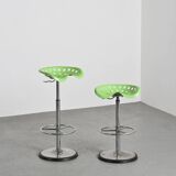 Tabourets de bar "Faucheuse" par Etienne Fermigier pour Mirima