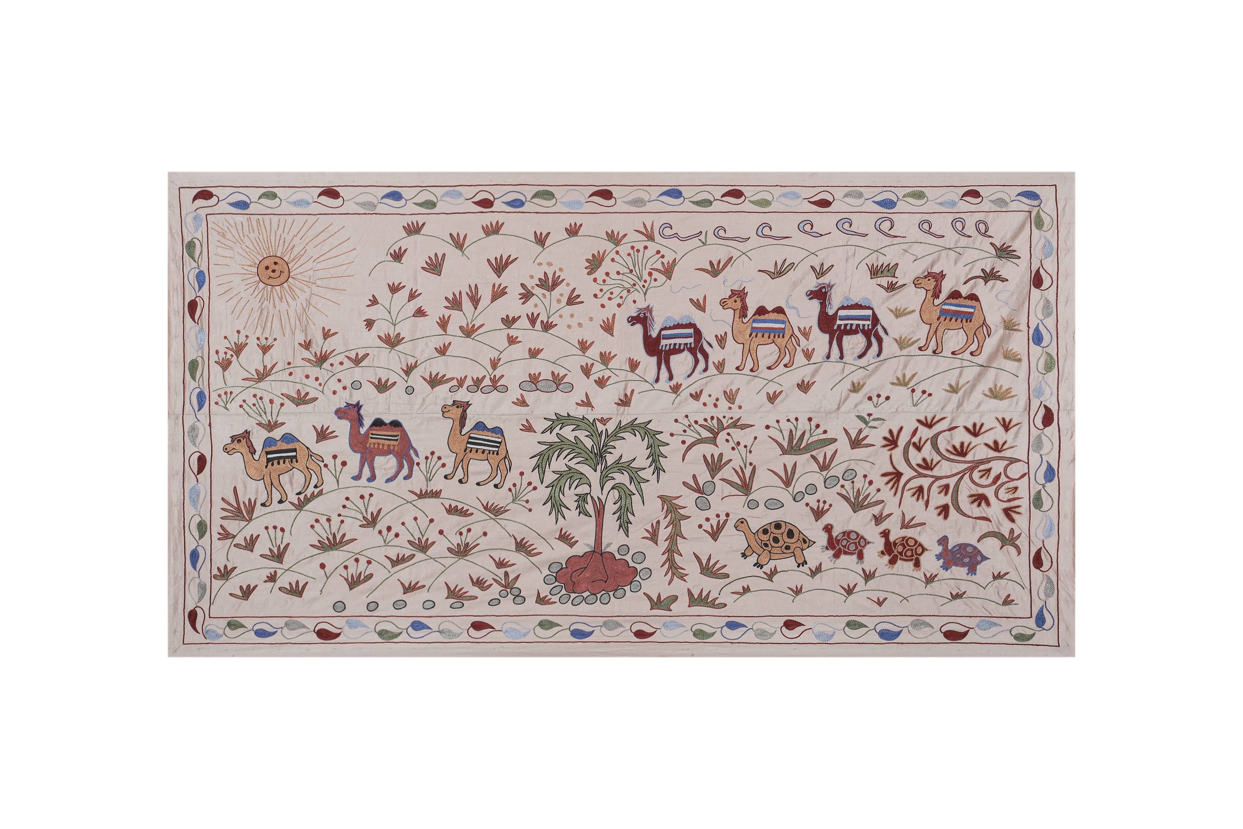 Tapis noué à la main, tapis turc vintage 105x193 cm