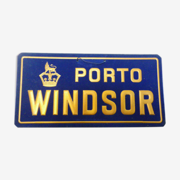 Advertising poster "PORTO WINDSOR" by designer Ets Bouché - Valletton -1933-