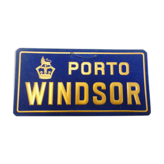 Advertising poster "PORTO WINDSOR" by designer Ets Bouché - Valletton -1933-