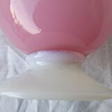Pink opaline soliflore vase