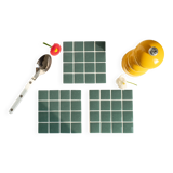 Coasters glass enamels-coasters-mosaic-handmade