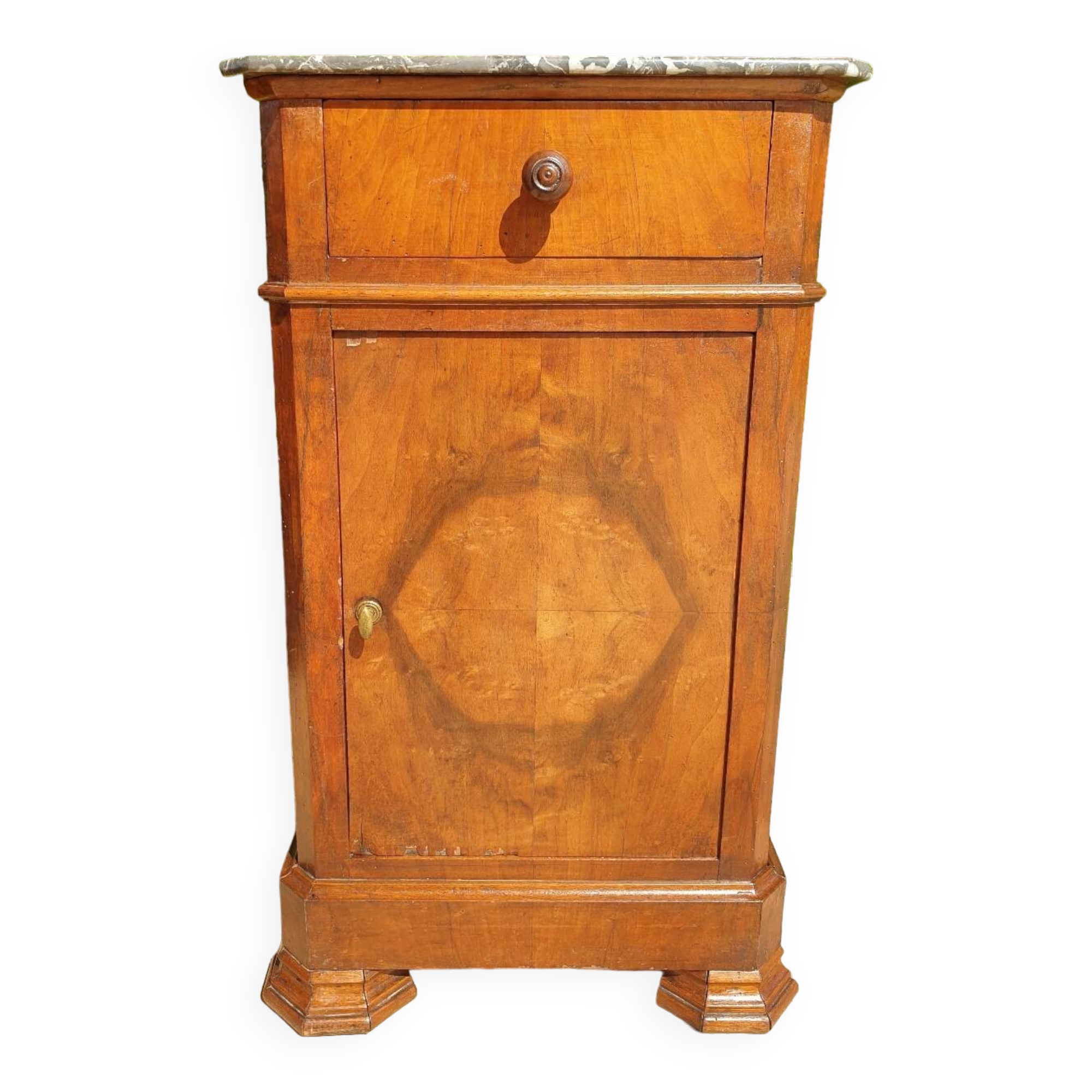 Table de chevet noyer