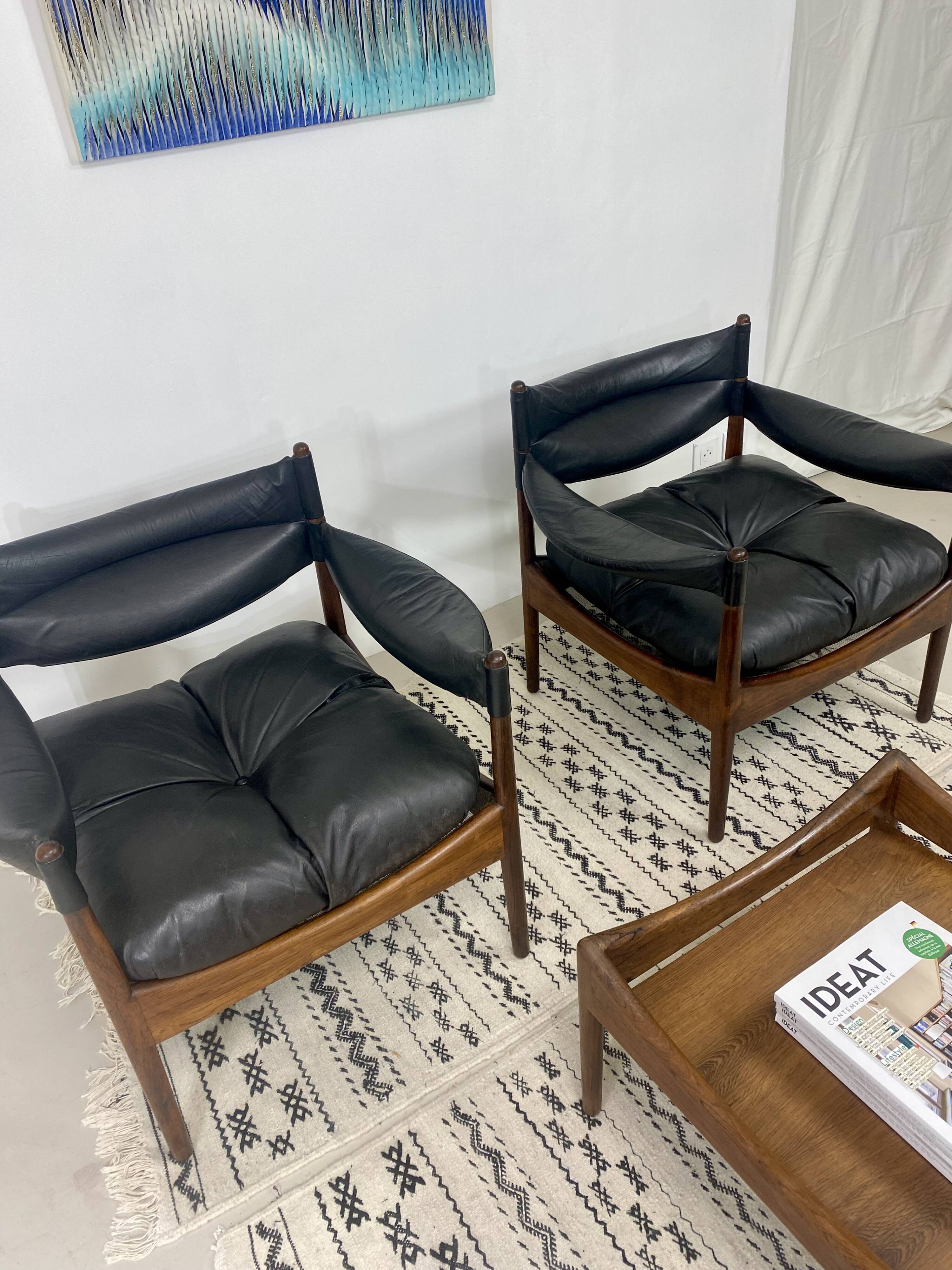Pair of Modus armchairs – Kristian Vedel for Søren Willadsen