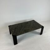 Coffee table, 80s in green marble